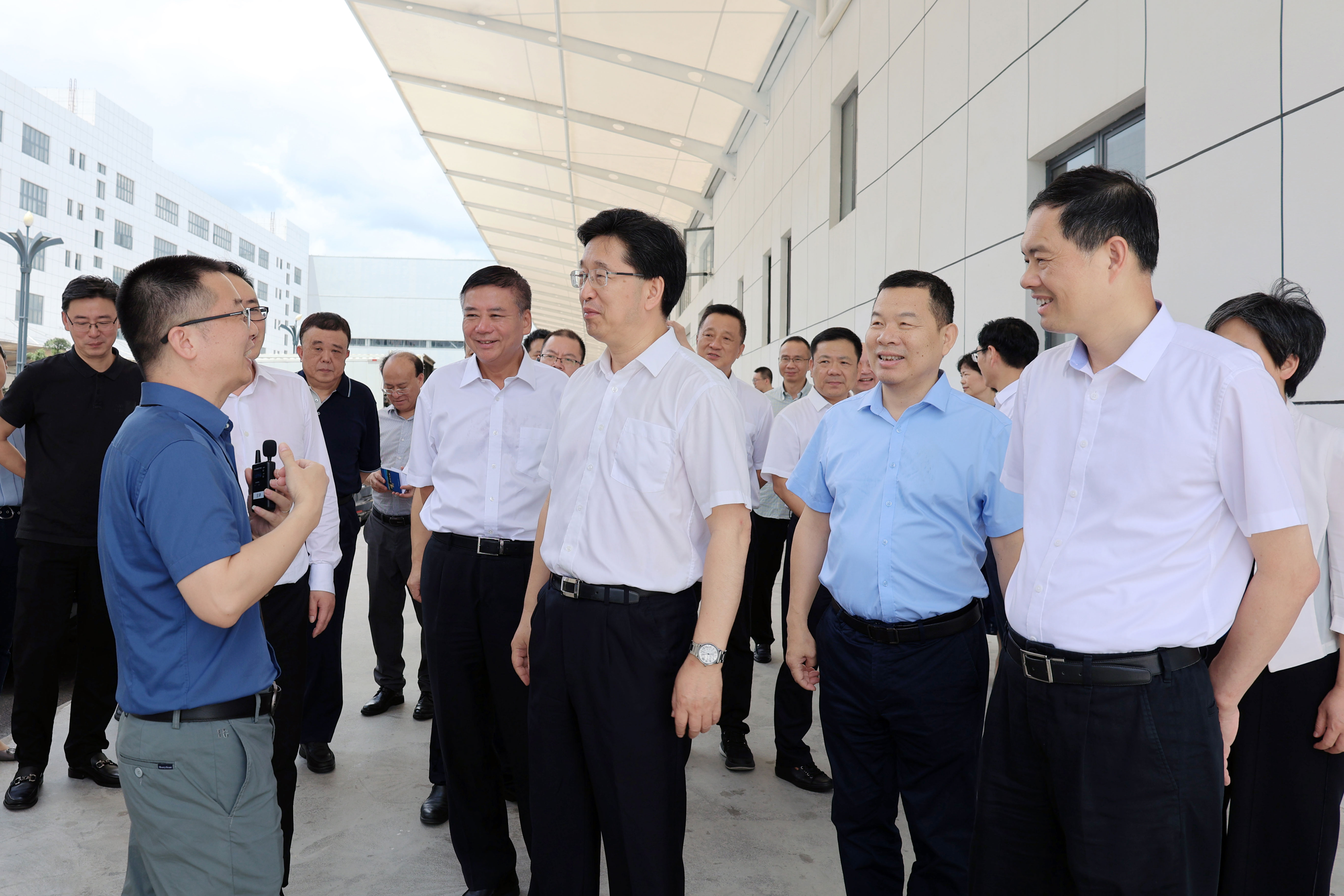 浙江省人大黨組書記陳金彪調研麻花星空mv麻花星空mv高清完整:高端智造驅動高質量發展