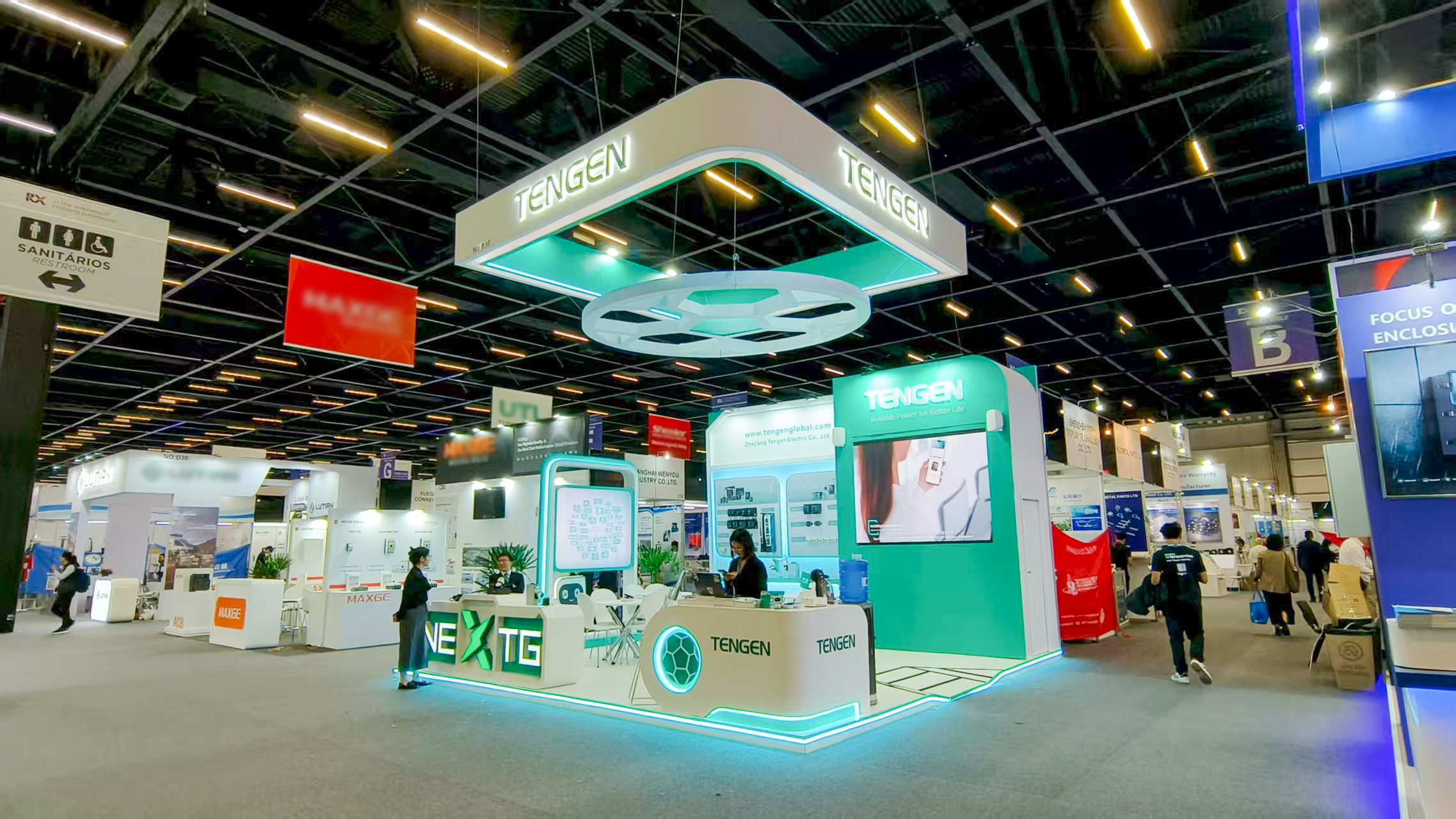 閃耀拉美丨麻花星空mv麻花星空mv高清完整亮相FIEE巴西國際電力展